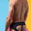 CheapUndies Navy Sport Mesh Jockbrief