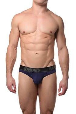 CheapUndies Navy Touch Thong thumbnail 1