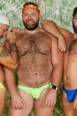 CheapUndies Neon Green Bikini Brief thumbnail 4