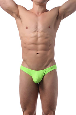 CheapUndies Neon Green Bikini Brief thumbnail 3