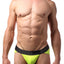 CheapUndies Neon Green Mesh Sports Brief