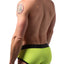 CheapUndies Neon Green Sport Mesh Brief