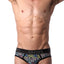 CheapUndies Neon Palms Sport Mesh Jock Brief