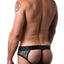 CheapUndies Neon Palms Sport Mesh Jock Brief