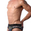 CheapUndies Neon Palms Sport Mesh Jock Brief