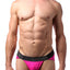 CheapUndies Neon Pink Mesh Sports Brief