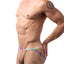CheapUndies Nude Mesh Trimmed Bikini