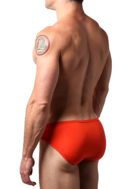 CheapUndies Orange Exposed Side Modal Brief thumbnail 3