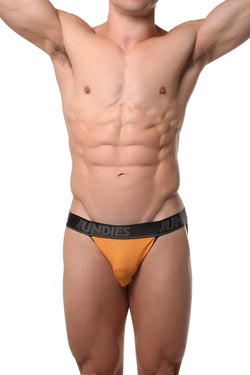 CheapUndies Orange Mesh Jockstrap thumbnail 3