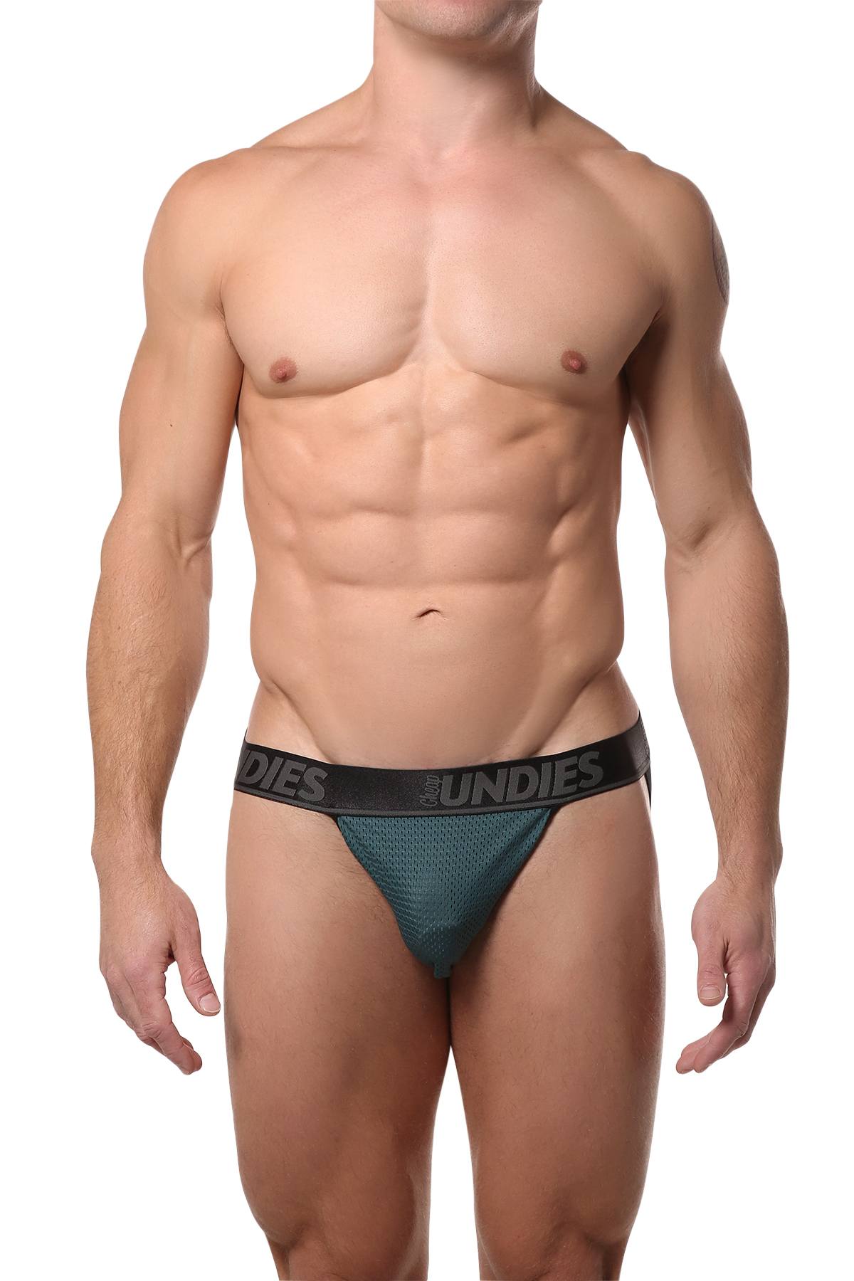 CheapUndies Peacock Mesh Jockstrap