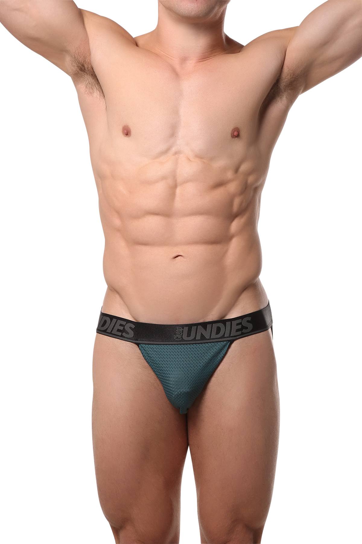 CheapUndies Peacock Mesh Jockstrap
