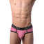 CheapUndies Pink Cotton Stripe Brief