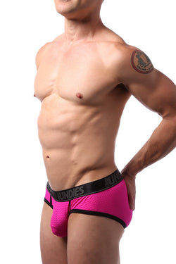 CheapUndies Pink Sport Mesh Brief thumbnail 2