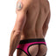 CheapUndies Pink Sport Mesh Jockbrief