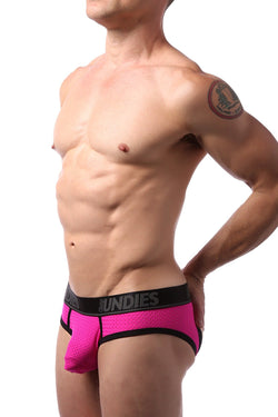 CheapUndies Pink Sport Mesh Jockbrief thumbnail 4