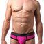 CheapUndies Pink Sport Mesh Jockbrief