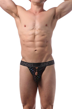 CheapUndies Pride Stars Foil Ring Thong thumbnail 3