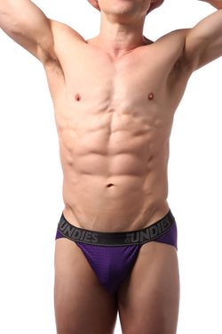 CheapUndies Purple Mesh Sports Brief thumbnail 3