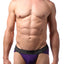 CheapUndies Purple Mesh Sports Brief