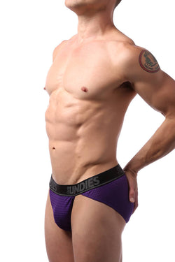CheapUndies Purple Mesh Sports Brief thumbnail 2