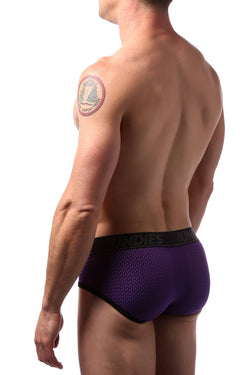 CheapUndies Purple Sport Mesh Brief thumbnail 4