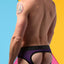 CheapUndies Purple Sport Mesh Jockbrief