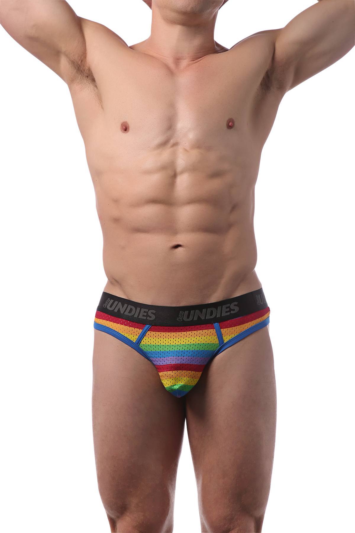 CheapUndies Rainbow Thong