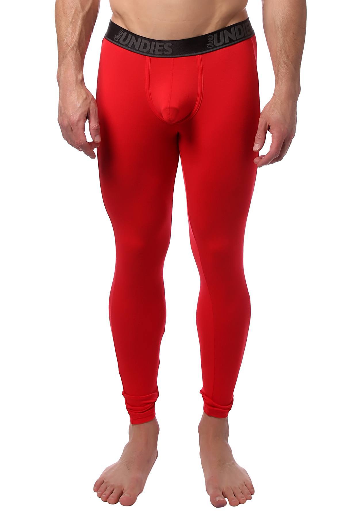 CheapUndies Red Long Legging