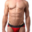 CheapUndies Red Mesh Sports Brief