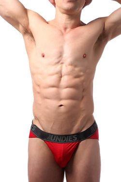 CheapUndies Red Mesh Sports Brief thumbnail 3
