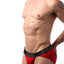 CheapUndies Red Mesh Sports Brief