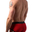 CheapUndies Red Sport Mesh Brief