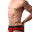 CheapUndies Red Sport Mesh Jockbrief