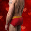 CheapUndies Scarlet Red Luxe Brief