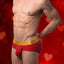 CheapUndies Scarlet Red Luxe Brief