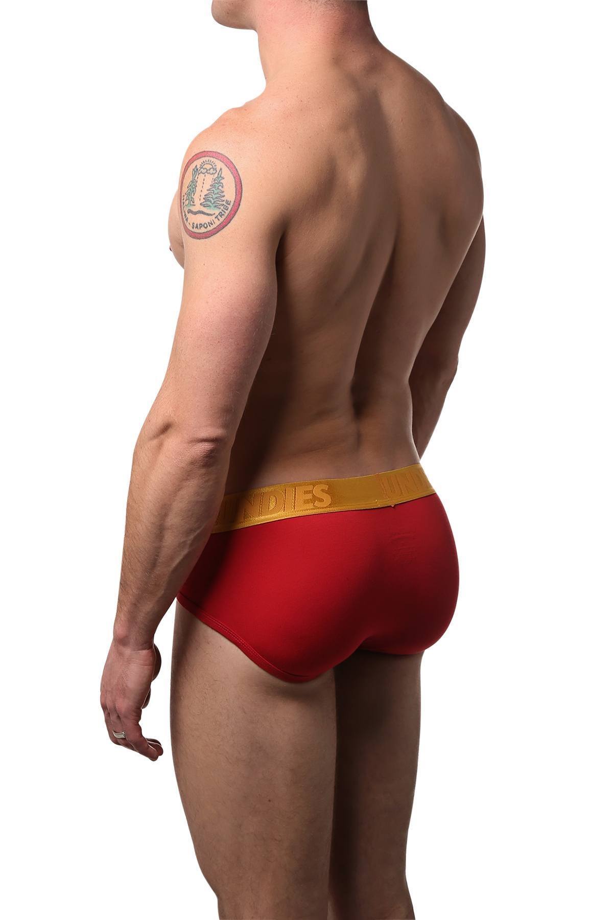 CheapUndies Scarlet Red Luxe Brief