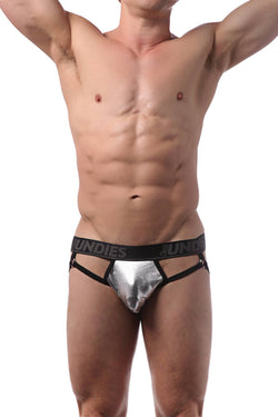 CheapUndies Silver Foil Ring Jock thumbnail 3