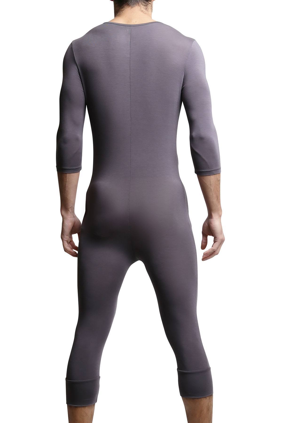 CheapUndies Slate Long Sleeve Onesie