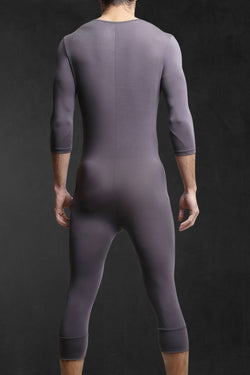 CheapUndies Slate Long Sleeve Onesie thumbnail 2