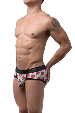 CheapUndies Watermelon Sport Mesh Brief thumbnail 2