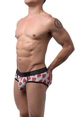 CheapUndies Watermelon Sport Mesh Brief thumbnail 2