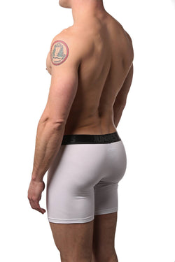 CheapUndies White Contoured Pouch Long Boxer Brief thumbnail 4