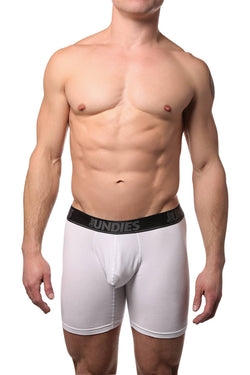 CheapUndies White Contoured Pouch Long Boxer Brief thumbnail 1