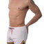 CheapUndies White Retro Rainbow Shorts