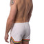 CheapUndies White Retro Rainbow Shorts