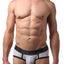 CheapUndies White Sport Mesh Brief