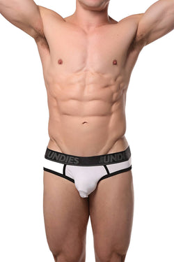 CheapUndies White Touch Jock Brief thumbnail 4
