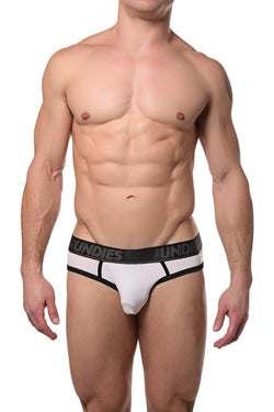 CheapUndies White Touch Jock Brief thumbnail 2