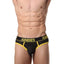CheapUndies Yellow Exposed Sport Mesh Brief