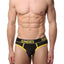CheapUndies Yellow Exposed Sport Mesh Brief
